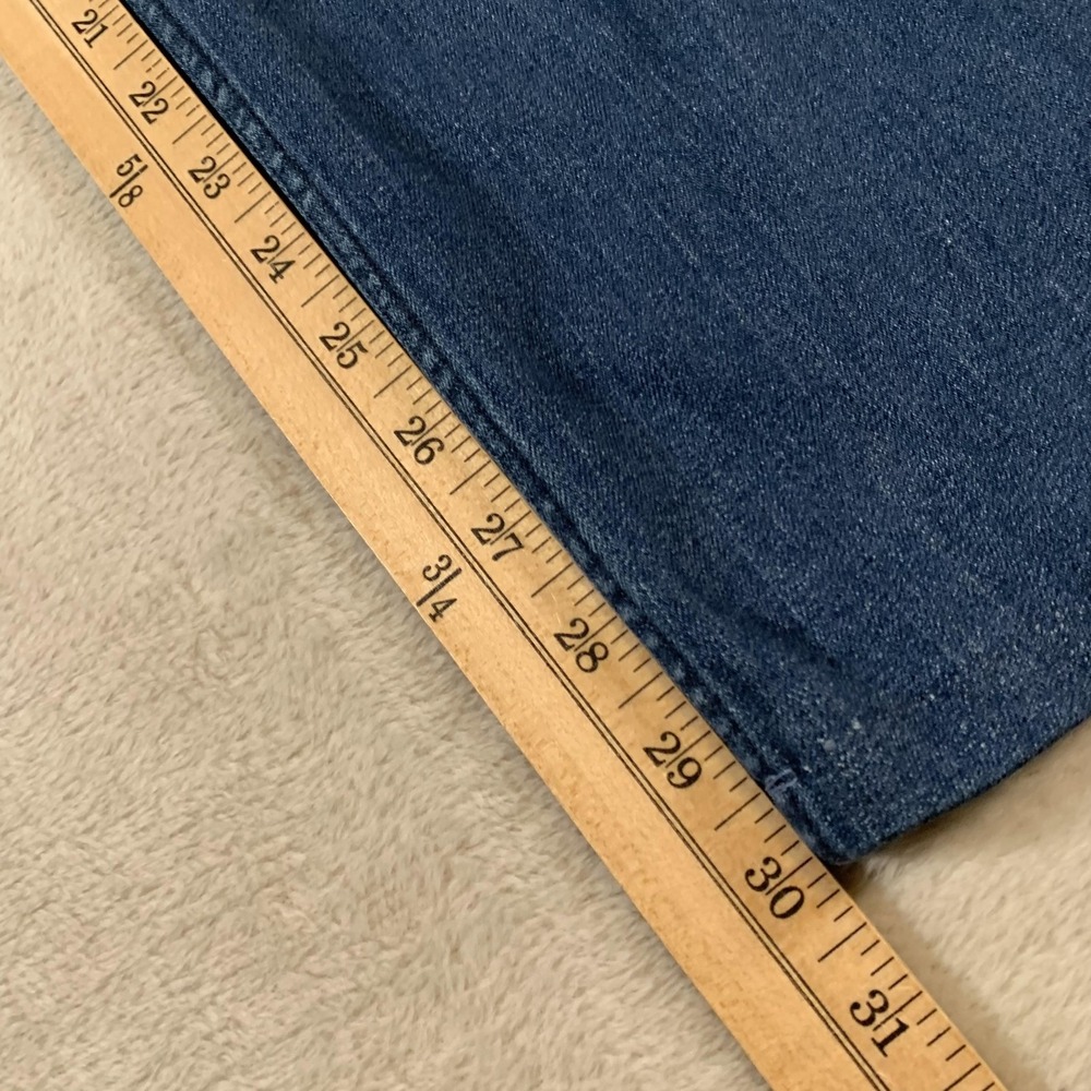 Levis 559 Jeans Mens 46x30 Straight Leg Stretch Denim Relaxed Fit Medium Wash - Picture 8 of 16